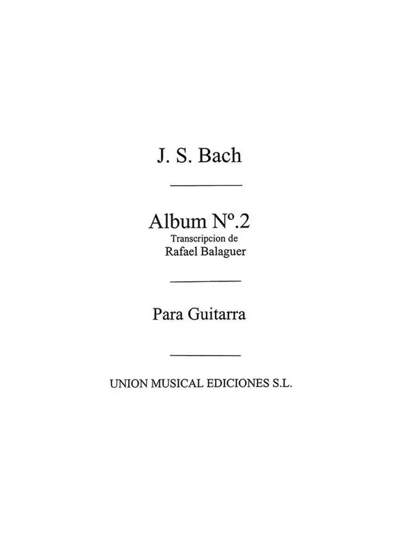 Album No.2 For Guitar Gitarre Solo