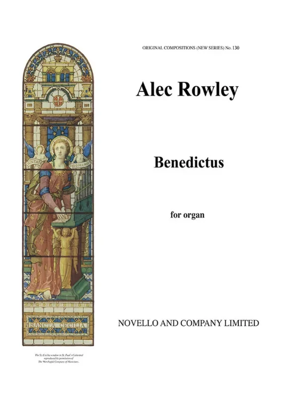 Alec Rowley Benedictus For Organ Orgel