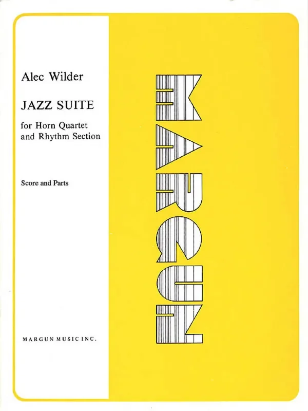 Alec Wilder Jazz Suite for 4 Horns Complete Jazz Ensemble