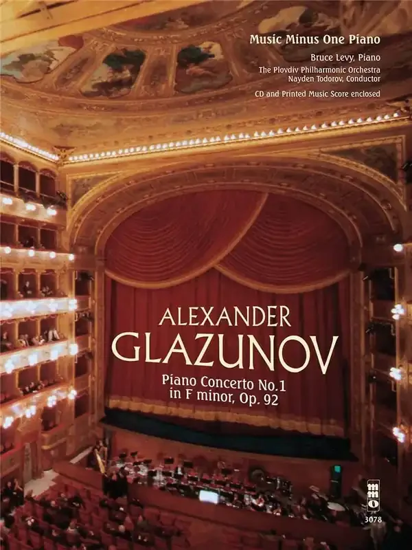 Alexander Glazunov Glazunov – Concerto No. 1 in F Minor, Op. 92 Klavier Solo