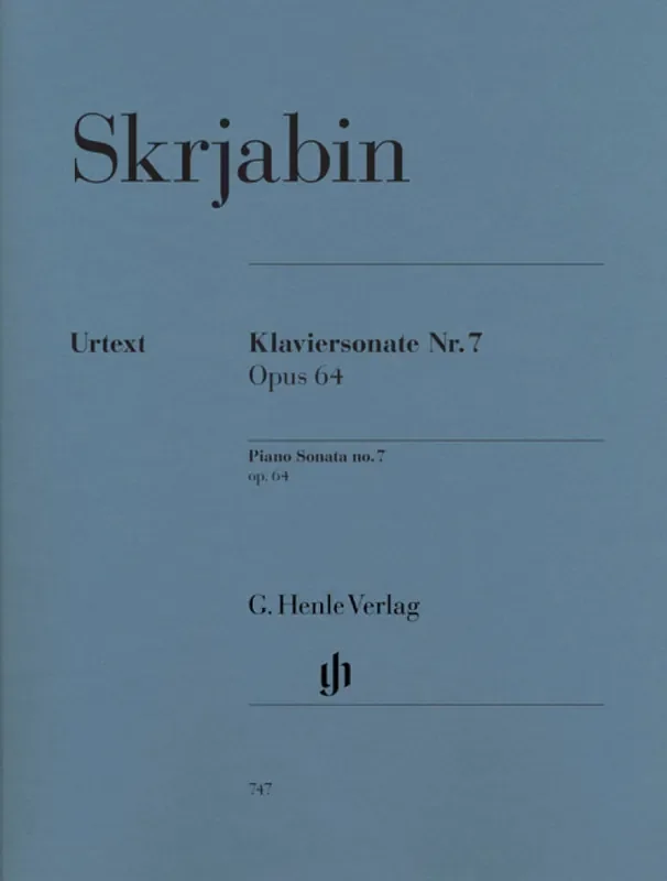 Alexander Skrjabin Piano Sonata No.7 Op.64 Klavier Solo
