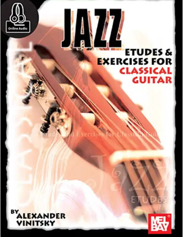 Alexander Vinitsky Jazz Etudes And Exercises For Classical Guitar Gitarre Solo