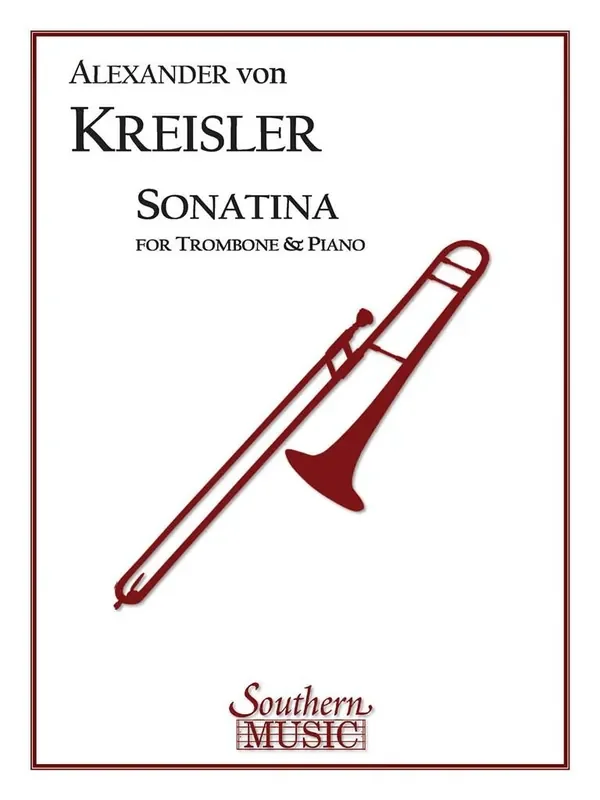 Alexander von Kreisler Sonatina Posaune Solo