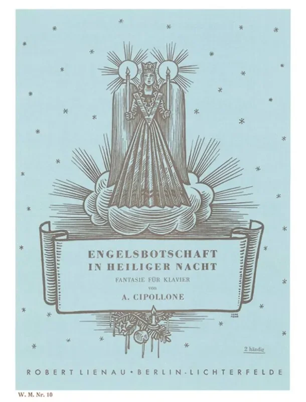 Alfonso Cipollone Engelsbotschaft in heiliger Nacht Klavier Solo