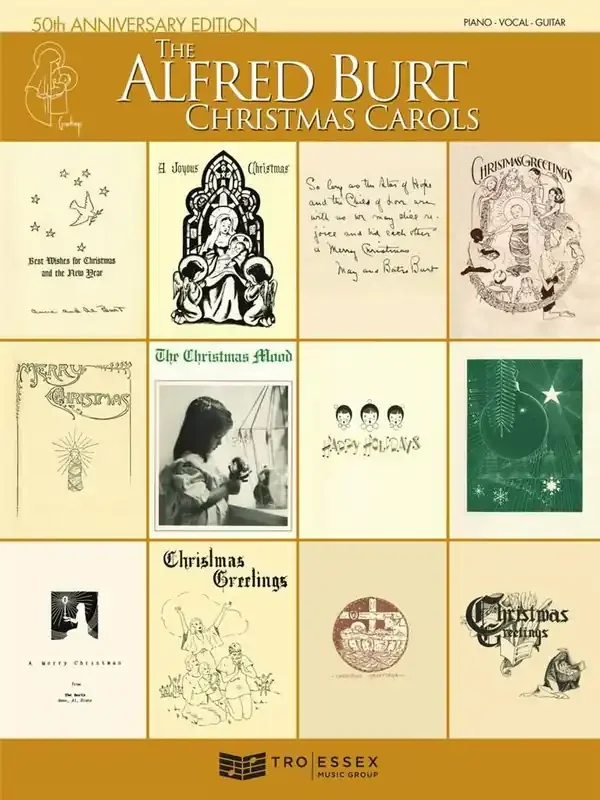 Alfred Burt The Alfred Burt Christmas Carols Klavier, Gesang, Gitarre (Songbooks)