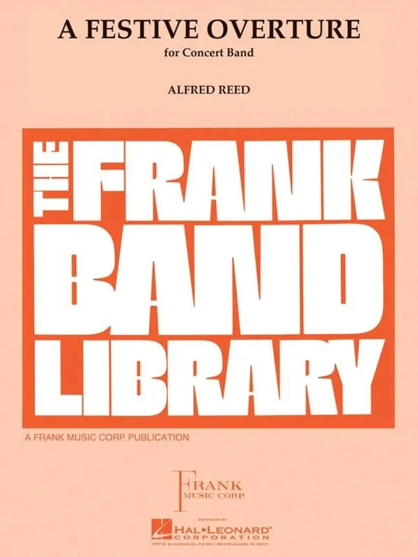 Alfred Reed A Festive Overture Blasorchester