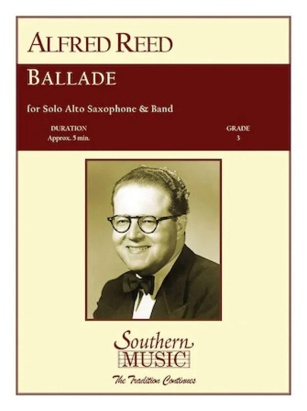 Alfred Reed Ballade Blasorchester