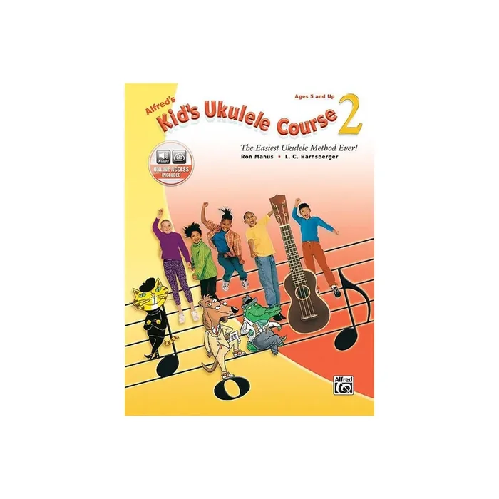 Alfred‘s Kid‘s Ukulele Course vol.2 (+Online Audio)