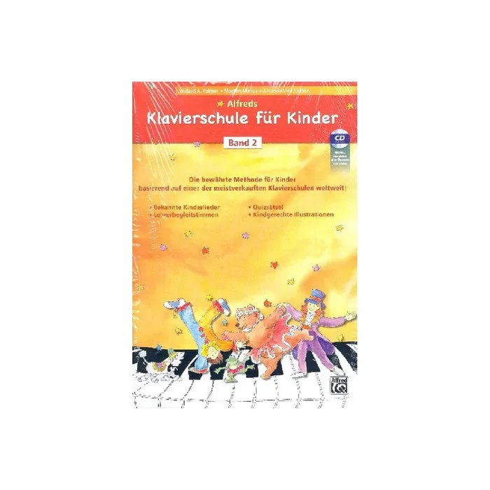 Alfreds Klavierschule für Kinder Band 2 (+CD)