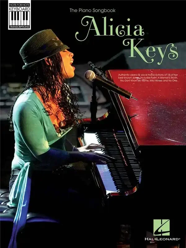 Alicia Keys Alicia Keys Piano Songbook (18 Hit Songs) Klavier Solo