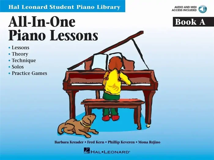 All-In-One Piano Lessons Book A