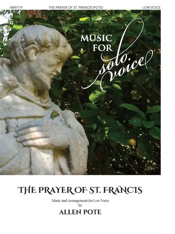 Allen Pote The Prayer of St. Francis Gesang Solo