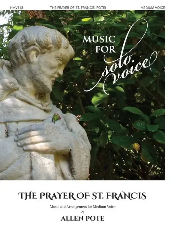 Allen Pote The Prayer of St. Francis Gesang Solo