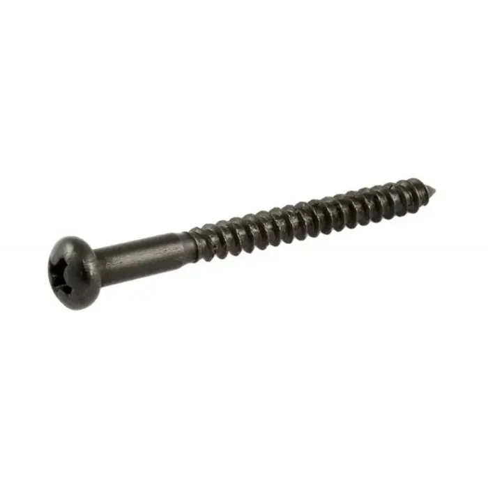 Allparts bass pickup screws, black, 8pcs
