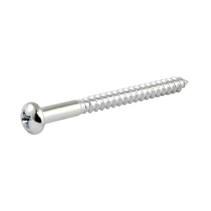 Allparts bass pickup screws, chrome, 8pcs