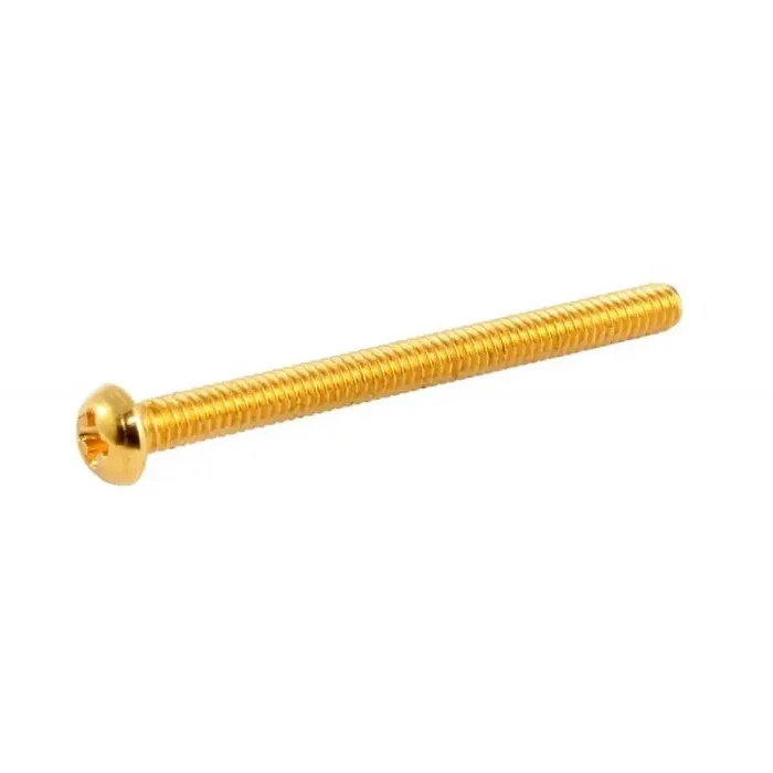 Allparts bulk pack of humbucking screws, gold, 50pcs