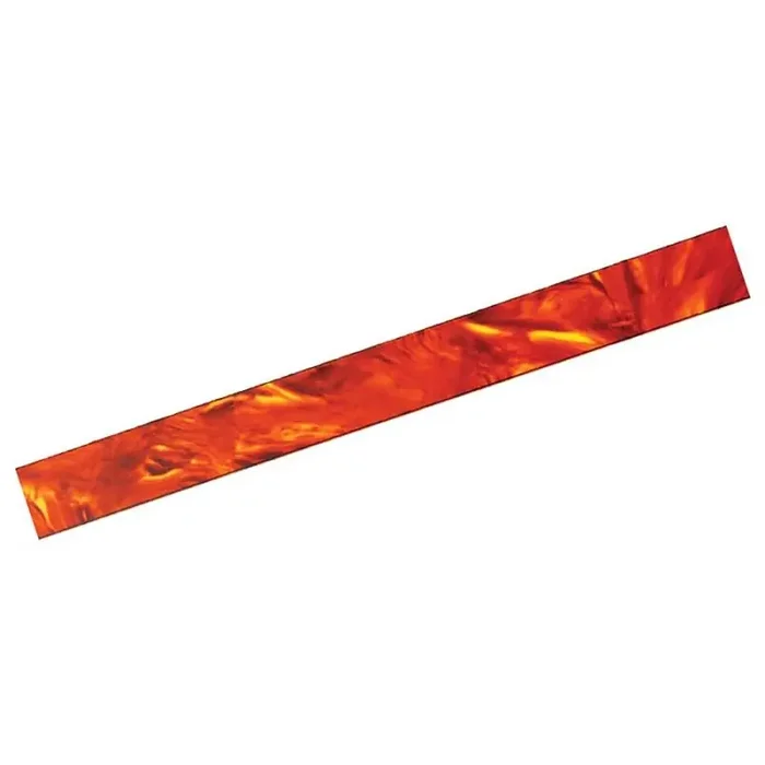 Allparts celluloid binding, 1400x8x1,5mm, red tortoise
