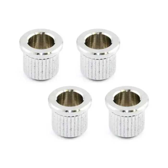 Allparts Gotoh bass ferrules, chrome, 4pcs