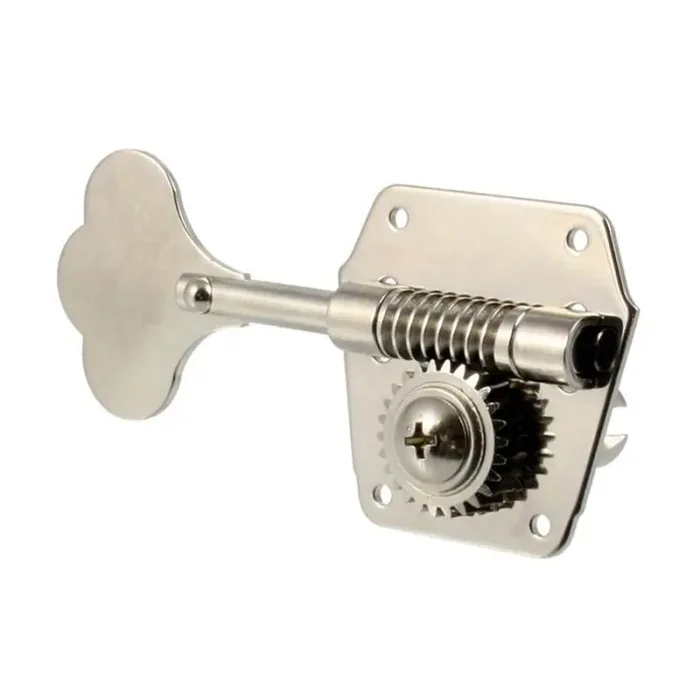 Allparts Gotoh reverse wind left handed bass keys, nickel, 4 pcs