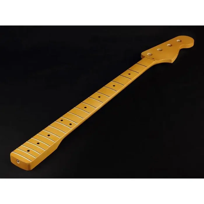 Allparts neck for Jazz Bass , maple fretboard, 10″ radius, 20 frets, vintage tinted finish