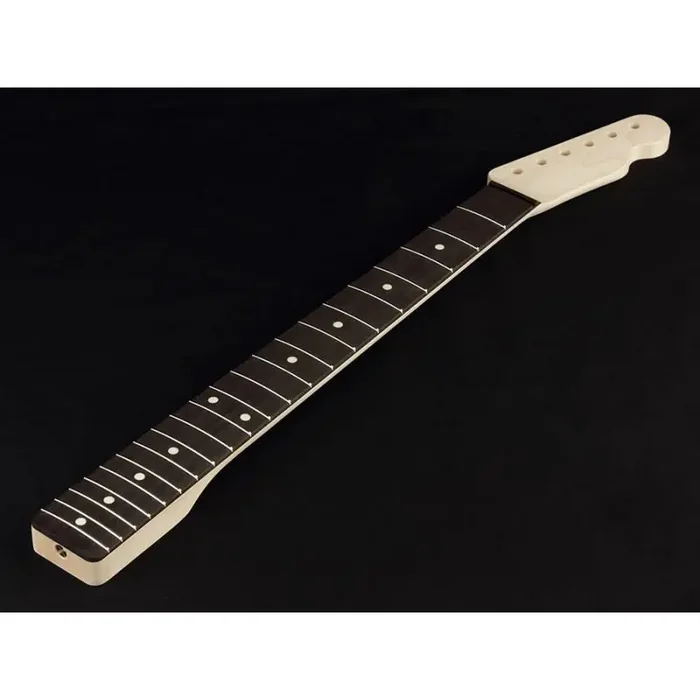 Allparts neck for Telecaster , ebony fretboard, 7,25″ radius, 21 vintage frets, sanded/unfinished