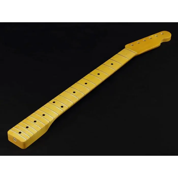 Allparts neck for Telecaster , profile V, maple, 7,25″, 21 frets, vintage tinted nitrocellulose finish