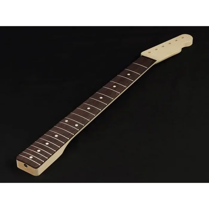 Allparts neck for Telecaster , veneer rosewood fretboard, 7,25″ radius, 21 vintage frets, sanded/unfinished