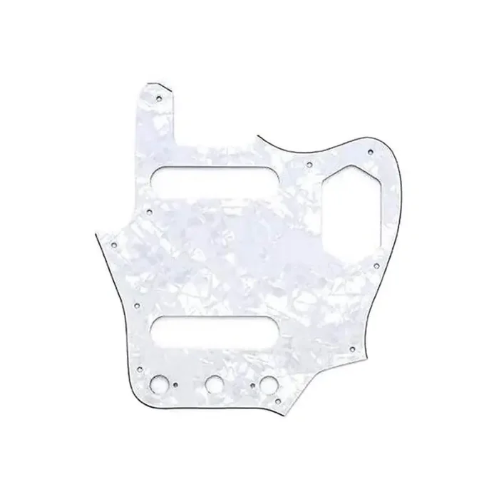 Allparts pickguard for Jaguar, white pearloid