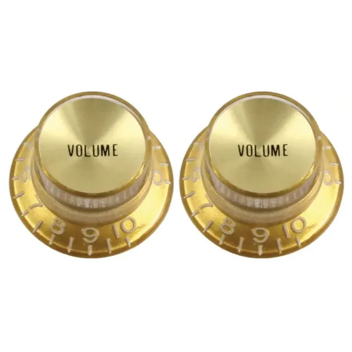Allparts PK 0184-032 Refl. Knob Vol.(2) gold