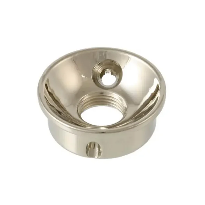 Allparts socket jack plate for Telecaster , nickel