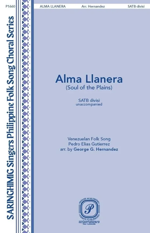 Alma Llanera (Arr. George Gemora Hernandez) Gemischter Chor A cappella