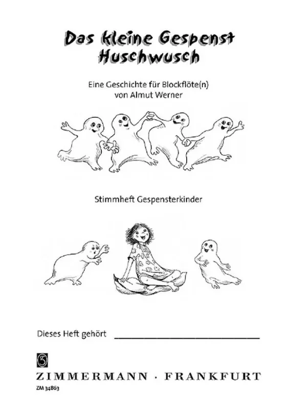 Almut Werner Das kleine Gespenst Huschwusch
