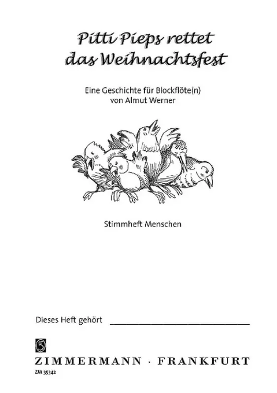 Almut Werner Pitti Pieps rettet das Weihnachtsfest