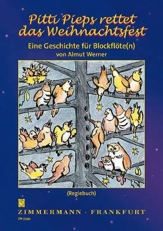 Almut Werner Pitti Pieps Rettet Das Weihnachtsfest Blockflöte