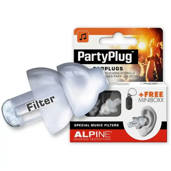 Alpine PartyPlug oordoppen, transparant