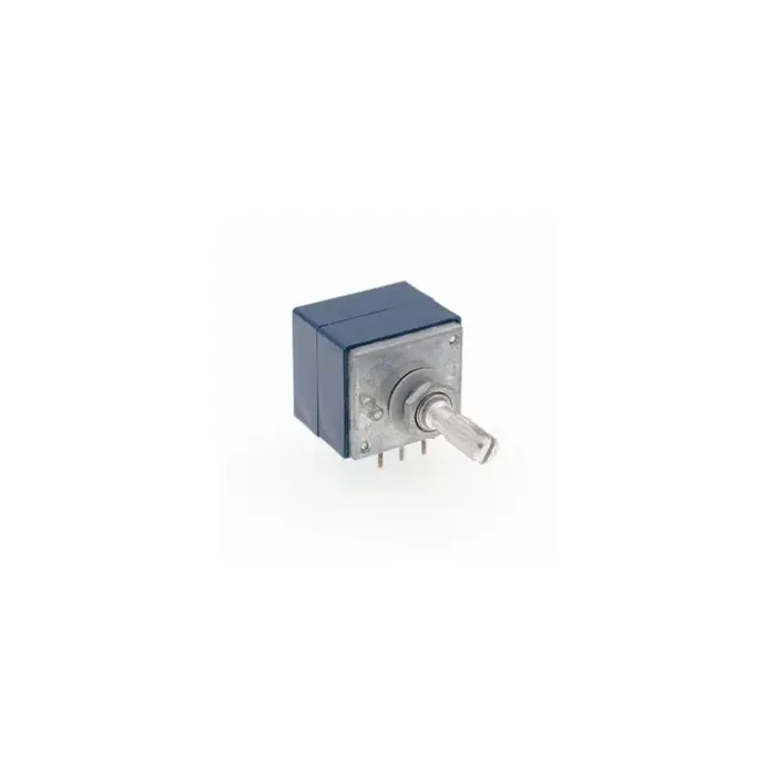 ALPS Potentiometer 100KAX2 Stereo 6mm Print SPLIT SHAFT