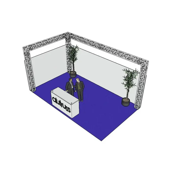 Alutruss QUADLOCK 6082 L-Form 7×4