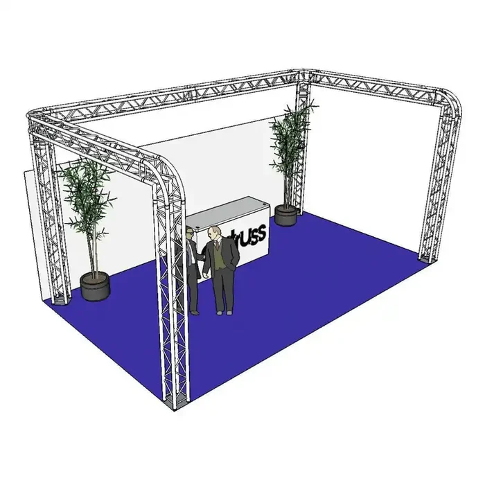 Alutruss QUADLOCK 6082R U-Form