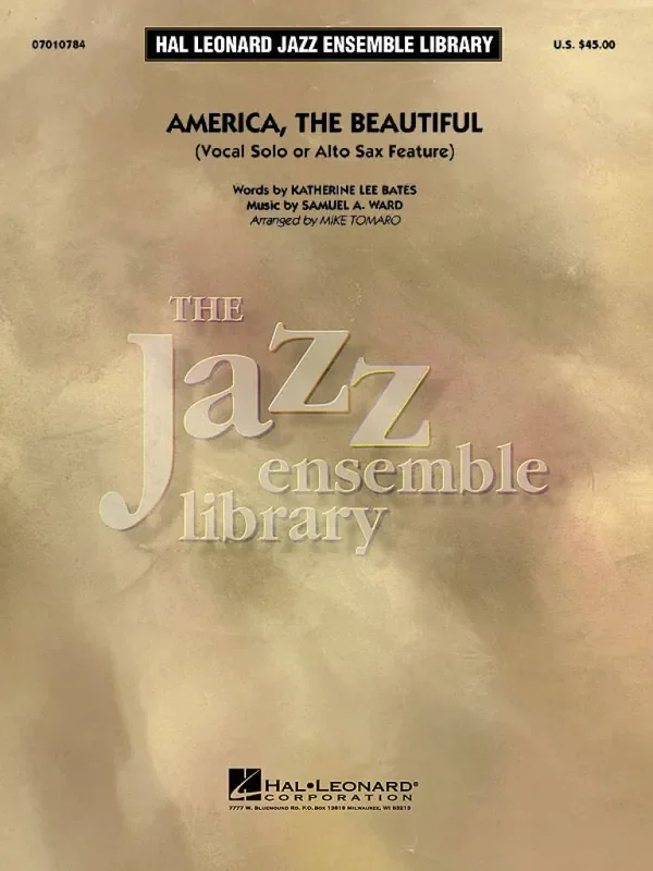 America, the Beautiful (Arr. Mike Tomaro) Jazz Ensemble mit Solo