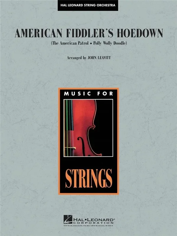 American Fiddler‘s Hoedown (Arr. John Leavitt) Streichorchester