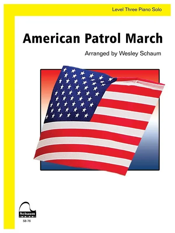 American Patrol March (Arr. Wesley Schaum) Klavier Solo