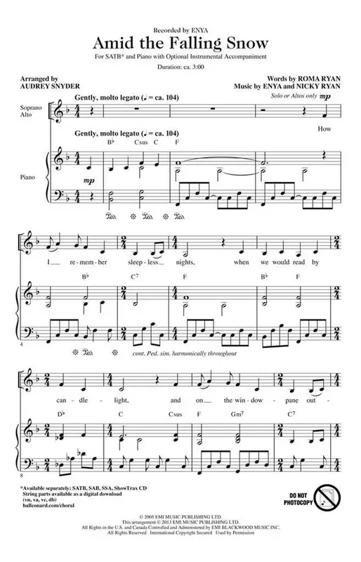 Amid the Falling Snow