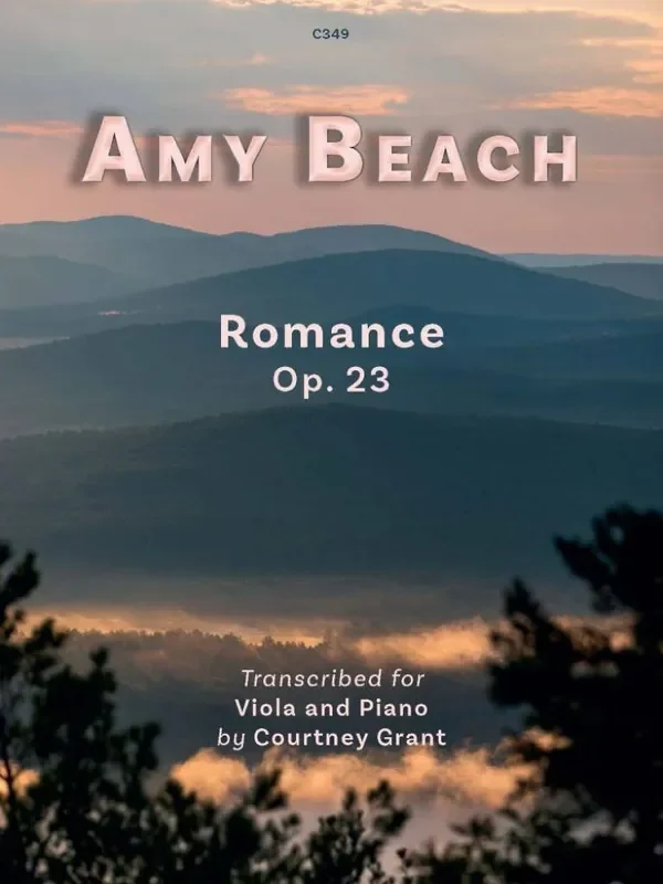 Amy Beach Romance Op. 23 Viola mit Begleitung