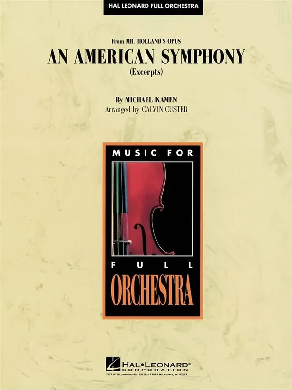 An American Symphony (Excerpts) (Arr. C. Custer) Orchester