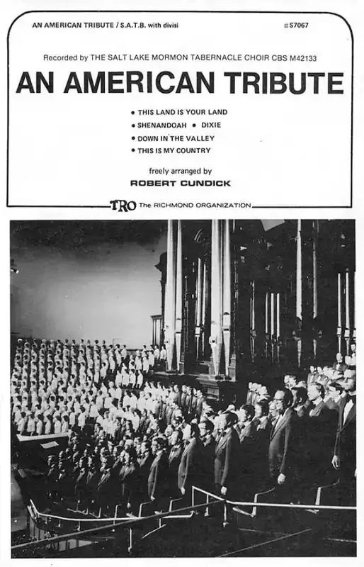 An American Tribute (Medley) (Arr. Robert Cundick) Gemischter Chor mit Begleitung