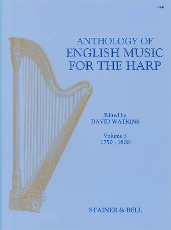 An Anthology Of English Music For Harp Harfe Solo