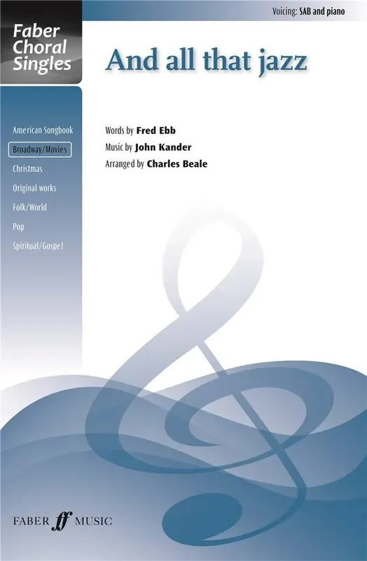 And All That Jazz (Arr. Charles Beale) Gemischter Chor mit Begleitung