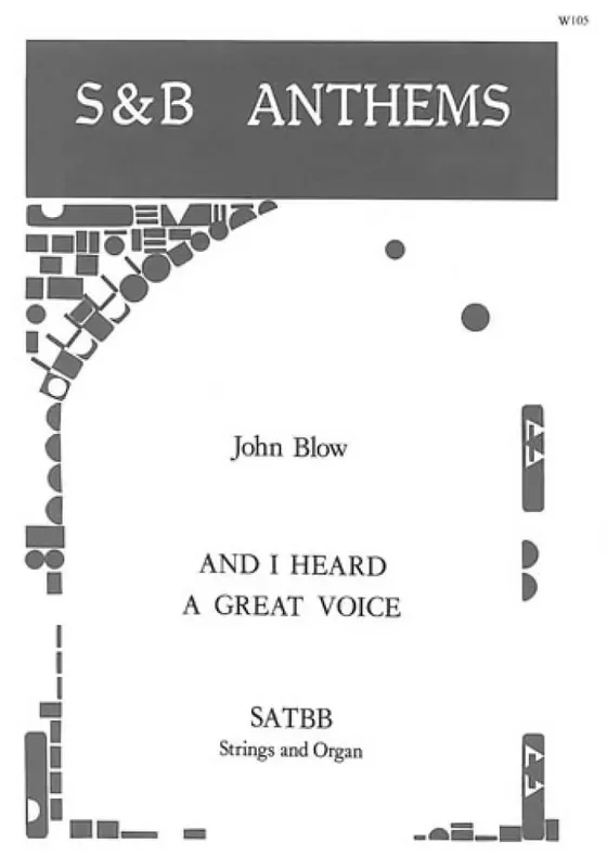 And I Heard A Great Voice Gemischter Chor mit Klavier/Orgel