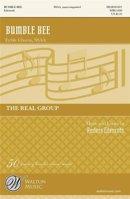 Anders Edenroth Bumble Bee Frauenchor mit Begleitung