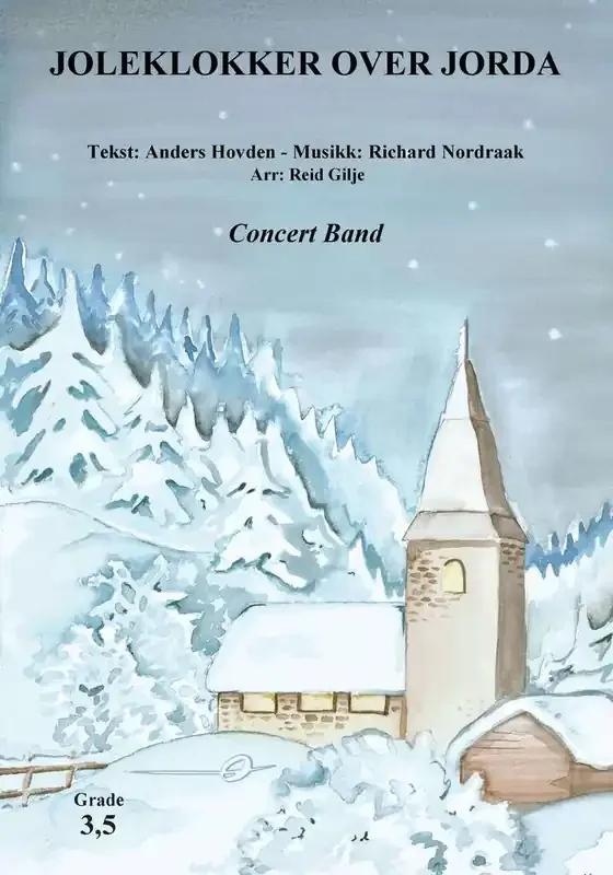 Anders Hovden Joleklokker over jorda (Arr. Reid Gilje) Blasorchester